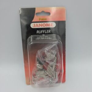 JANOME Ruffler Foot 9mm Stitch Widith Machines 202095004